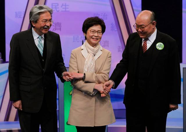 hongkongsettopicknewleaderanointedbybeijing